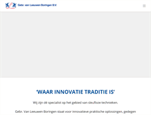 Tablet Screenshot of gvlboringen.com